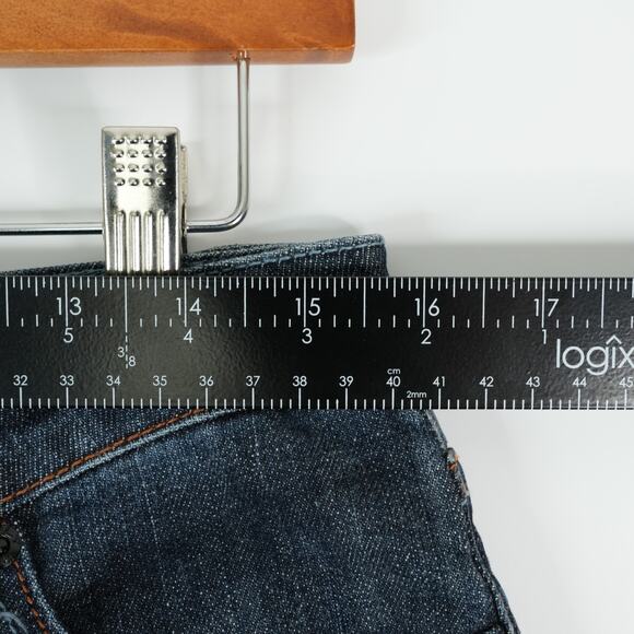 Salt Works Jeans Womens 31x28 Hemmed Broadway Bootcut Stretch Mid Rise Denim - Picture 6 of 10